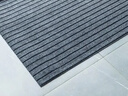京东京造条纹拉绒入户垫 家用可裁剪除尘防滑吸水地垫进户门 灰色60*90cm 实拍图