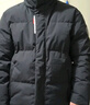 京东京造羽绒服男鸭绒加厚防寒工装面包服短款冬季外套衣服 黑色 L 实拍图
