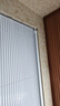 美尔耐免打孔百叶窗帘卧室卫生间浴室厕所防水铝合金厨房升降遮光帘6010 免钉【标准亮光】白色 1平方米 实拍图