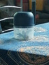 绞肉机小型打蒜器家用绞蒜切蒜器多功能辅食料理机电动蒜泥神器蒜蓉机自动切菜机压蒜器 宝蓝色- 0.26L （升级大电机） 实拍图