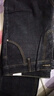 真维斯（Jeanswest）牛仔裤男2025秋冬潮流简约直筒裤男休闲牛仔男士长裤黑色常规32 实拍图