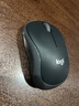 罗技（Logitech）M185鼠标 无线鼠标 办公鼠标 对称鼠标 黑色灰边 带无线2.4G接收器 实拍图