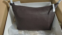 裘真新年礼物【明星推荐】经典hobo包植鞣牛皮腋下通勤休闲饺子女包 咖啡色-小号 小包/大包 实拍图