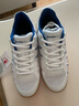 双鱼（DOUBLE FISH）乒乓球鞋男女同款专业运动鞋防滑透气训练鞋 蓝白色 DF-878 38 实拍图