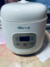 小熊（Bear）电饭锅1-2人 小电饭煲 可预约多功能宿舍煮饭煮粥不粘内胆小型迷你饭锅1.2L DFB-H12E6 实拍图