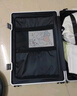 左汀行李箱铝框拉杆箱加厚结实抗压旅行箱登机箱大容量学生密码箱皮箱 烟白色 20英寸 ，可登机，适合短途出差 实拍图
