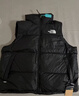 北面（The North Face）美版1996 RETRO NUPTSE羽绒马甲男女款700蓬 NF0A3JQQ男款LE4-黑色 XL 实拍图