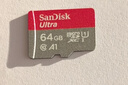 闪迪（SanDisk）64GB TF（MicroSD）内存卡 A1 U1 C10 至尊高速移动版存储卡 读速140MB/s 手机平板游戏机内存卡 实拍图