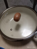 小熊（Bear）含钛陶瓷小炒锅 0氟涂层不粘锅炒菜锅电磁炉燃气灶锅24cm 实拍图