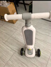 babycare儿童滑板车2-6岁二合一折叠童车重力转向宝宝可坐生日礼物 辛德白 实拍图