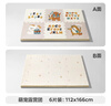 babycare爬爬垫拼接双面XPE爬行垫婴儿宝宝防摔儿童地垫-萌宠露营团6片 实拍图