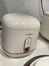 美的（Midea）电饭煲电饭锅1-2人小容量迷你家用白玉晶釜上盖可拆卸微压智能多功能MB-JA122礼品团购 实拍图