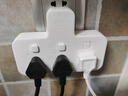 公牛（BULL）转换插头/品字形一转三插座/无线转换插座/电源转换器 适用卧室、厨房 3位分控开关插座  实拍图