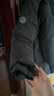 波司登（BOSIDENG）25新款羽绒服男女同款运动系列中长款宽松加厚学生面包服外套 黑色|8056 卡码拍大 M 165/88A 体重约110-120斤 实拍图