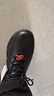 斯凯奇（Skechers）男士运动皮鞋软底足弓支撑运动鞋系带绅士商务鞋 BLK黑色 45.5 实拍图
