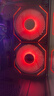 宁美 定制 N系列 台式电脑机箱风扇 主机散热风扇 LED 炫光 12CM 静音 降温 /单拍不发货/搭配主机下单 棱镜6PRO ARGB 黑色 实拍图