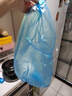 洁成背心垃圾袋蓝色46cm*63cm*5卷150只加厚大号手提清洁袋 实拍图