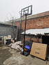 双航室内家用便携篮球框架 户外成人儿童可升降可移动标准高度篮球架 026通用标准款(篮筐1.3-3.05米) 实拍图