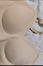 优衣库女装无钢圈文胸/软支撑弹嘟嘟柔托BRA 479194 482667 479194/31米色 XL 推荐D80 E80 F80 B85 C85 D85 实拍图