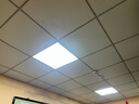 欧斯照明led平板灯600x600集成吊顶灯6060矿棉板嵌入式吸顶天花面板扣板灯 38瓦单驱动-600*600mm-高亮白光 实拍图