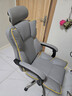 锦汐电脑椅办公椅子电竞椅家用人体工学椅老板椅主播靠背椅皮革转椅 灰色+4级杆+乳胶【二代升级】 实拍图