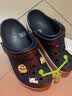 卡骆驰（CROCS）贝雅卡骆班洞洞鞋|205089 深蓝/辣椒红-4CC   37 /38(230mm)   实拍图
