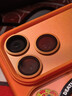 倍思【AR抗反射丨铝合金镜头全包】适用iPhone17Promax镜头膜苹果17promax镜头保护膜高清摄像头曙光橙 实拍图