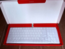 CHERRY樱桃KW550MX-LP矮轴键盘机械有线/蓝牙无线双模游戏电竞办公键盘兼容MAC轻音炫目边框99键白色红轴 实拍图