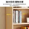 酷林实木书架落地书柜多层置物架窄缝收纳储物架家用客厅小型柜子 6层 实拍图