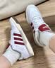 adidas ENTRAP美式校园风运动少年感复古篮球风板鞋男女阿迪达斯   白/蓝   38 实拍图