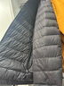 京东京造【air+零压羽绒】轻薄羽绒服男外套冬立领90鸭绒 曜石黑M 实拍图