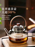 忆壶茶煮茶壶玻璃茶具蒸煮双内胆大容量耐热提梁壶家用泡茶壶茶具 实拍图