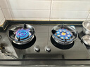 华蒂创亿【上门安装】家用燃气灶天然气煤气灶双灶液化气5.2KW猛火灶嵌入式台式不锈钢灶具一级能效4.8 液化气20Y鸳鸯5.2KW猛火（圆架） 【防爆玻璃】 实拍图