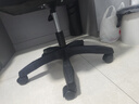 锦汐 电脑椅家用办公椅子靠背人体工学椅学习转椅老板座椅游戏电竞椅 【二代升级款】黑框黑网+乳胶 实拍图