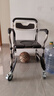 怡辉（YIHUI）坐便椅老人坐便器家用结实蹲厕大便座椅便携式带轮可推移动马桶 实拍图