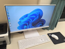 AOC大师926 27英寸高清学习商用办公一体机电脑台式主机(酷睿i5-12600H 16G 1T WIFI 键鼠）白 实拍图