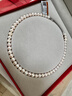 京润珍珠项链女925银韵华淡水珍珠项链强光年轻款毛衣链实用节日礼物 实拍图