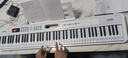 雅马哈（YAMAHA）88键电钢琴力度便携初学者电子琴专业考级成人幼师教学钢琴MIDI键 黑色标准款+88力度键蓝牙-2.2cm键宽成人推荐 礼包 实拍图