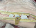 富安娜蚕丝大豆被子 超柔针织冬季加厚被芯 双人冬厚被约9.7斤230*229cm 实拍图