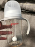 贝亲（Pigeon）自然离乳 PPSU重力球吸管双把手奶瓶 240mL  6月+ AA252 实拍图