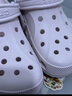 CROCS卡骆驰洞洞鞋贝雅男鞋女鞋轻便耐磨一脚蹬拖鞋休闲鞋|10126 裸粉-6PI 37 /38(230mm) 实拍图