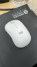 罗技（Logitech）M221无线鼠标 办公鼠标 静音鼠标 笔记本台式机家用带USB接收器 多色可选 M221-雪融白＋【鼠标垫多选一】 实拍图