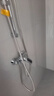 九牧（JOMOO）亮银集成升降硅胶除垢三功能分体淋浴器喷枪款35324-592/1B-1 实拍图