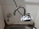 四季沐歌（MICOE）【10年旗舰丨热销10万】电热水龙头即热式速热水龙头热水加热器侧进水下进水冷热两用厨房 雪山白+侧进水【即开即热+水电分离】漏保插头 实拍图