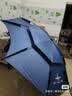 本诺钓鱼伞防暴雨大钓伞机械臂防风钓鱼雨伞黑胶户外遮阳伞万向拐杖伞 2.4#一口价【机械臂拐杖伞】雾蓝 12棱防转抗风大钓伞 实拍图
