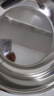 【不锈钢】和面盆厨房烘焙家用火锅盆洗菜打蛋汤锅盆醒面盆料理盆 30cm【热卖款】不锈钢 和面盆 实拍图