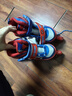 迪士尼（Disney）轮滑鞋儿童溜冰鞋男女童滑冰鞋初学可调直排蜘蛛侠旱冰鞋送礼物 实拍图