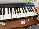 特伦斯电子琴88键折叠琴成人儿童初学电钢键盘教学乐器V10便携钢琴 典雅黑+原装琴包+Z型琴架 实拍图