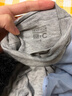 优衣库女装HEATTECH EXTRA WARM混纺高领T恤/长袖9%羊绒478954 478954/03灰色 S 实拍图