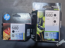 惠普（HP）680原装墨盒2138 5078 5278 2676 dj2677 2678 3776打印机 （黑色+黑色）deskjet 680墨盒双支套装 实拍图